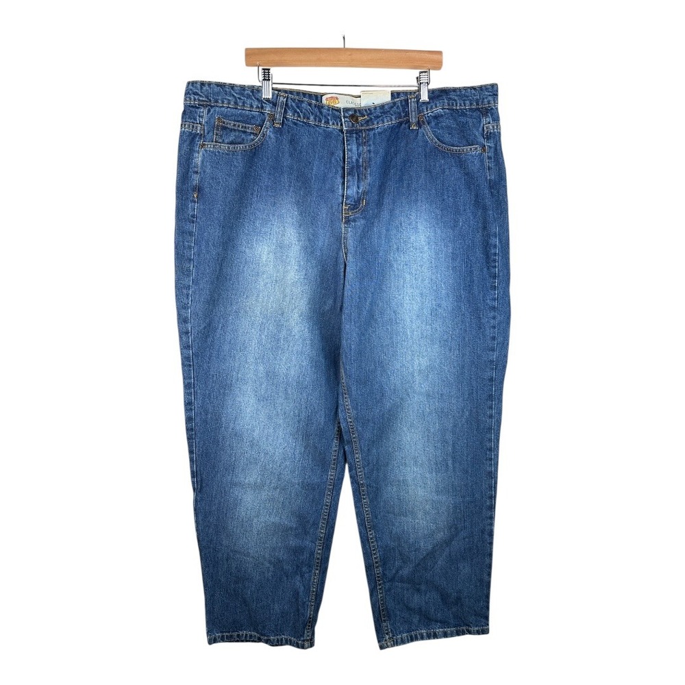 New‎ Route 66 Womens Straight Jeans size 24 Blue